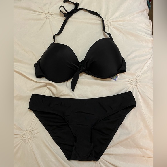 Surf Gear Swim Nwt Womans Black Underwire Bikini Poshmark